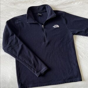 The North Face Men's Navy Quarter Zip Sweater